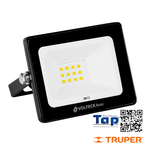 Imagen de REFLECTOR ULTRA DELGADO LED  10 W LUZ DIA VOLTECK BASIC