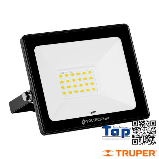 Imagen de REFLECTOR ULTRA DELGADO LED  20 W LUZ DIA VOLTECK BASIC