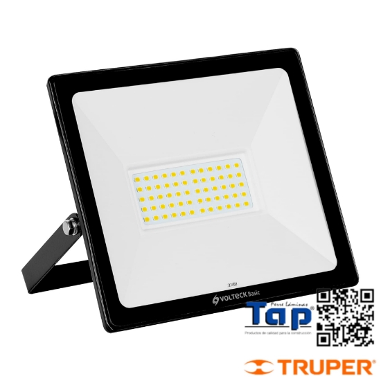 Imagen de REFLECTOR ULTRA DELGADO LED  50 W LUZ CALIDA VOLTECK BASIC