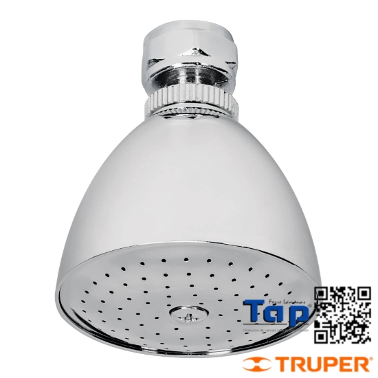 Imagen de REGADERA CONICA MET 062 2-1/2" SIN BRAZO FOSET