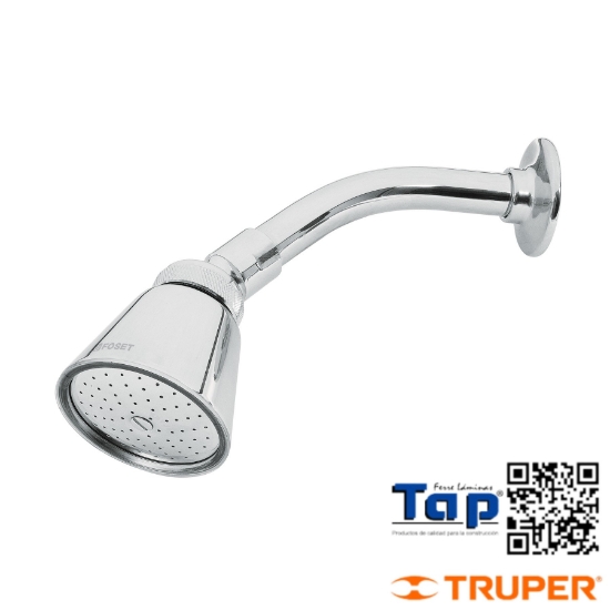 Imagen de REGADERA REDONDA 069 2-3/4" EN LATON  CHORRO FIJO FOSET