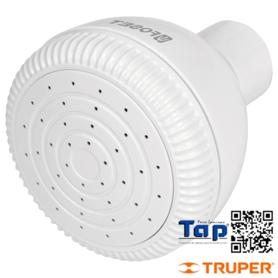 Imagen de REGADERA REDONDA ABS 062 2-1/2" SIN BRAZO FOSET