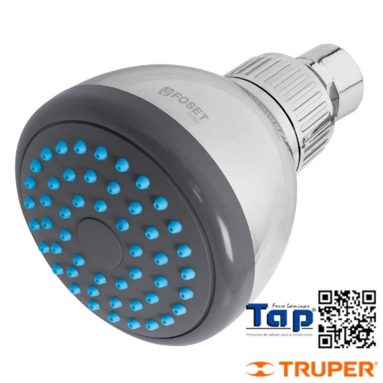 Imagen de REGADERA REDONDA ABS 075 3" SIN BRAZO FOSET