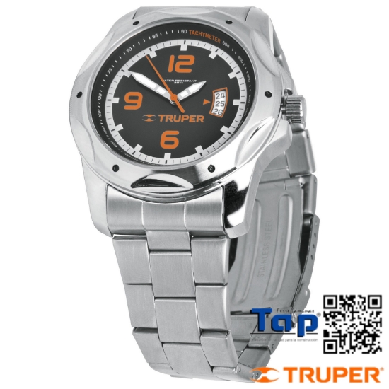 Imagen de RELOJ P CABALLERO ACERO INOXIDABLE TRUPER
