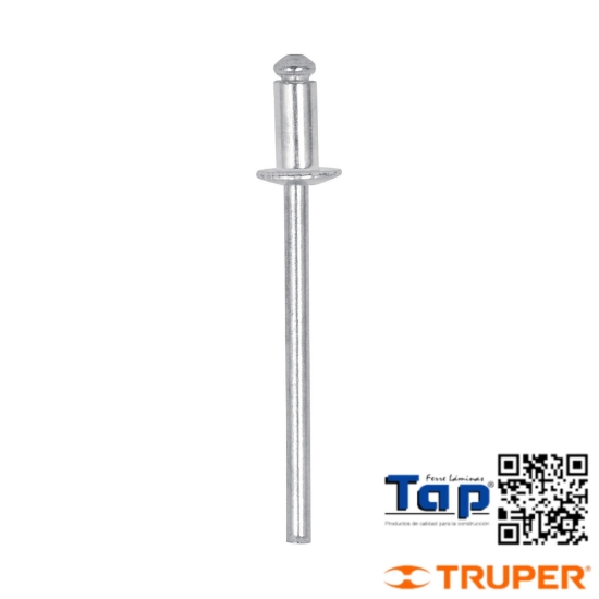 Imagen de REMACHES 003 1/8"X003 1/8" ALU ALA 006 1/4" BOL 50