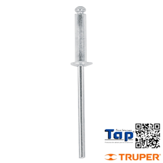 Imagen de REMACHES 003 1/8"X008 5/16" ALU ALA 006 1/4" BOL 50