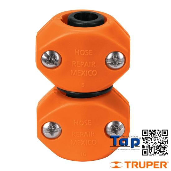 Imagen de MANGUERA TRUPER REPARADOR 013 1/2" ABS