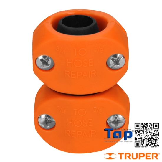 Imagen de MANGUERA TRUPER REPARADOR 015 5/8"- 019 3/4" ABS