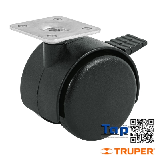 Imagen de RODAJA T YOYO 50 MM C PLACA C FRENO FIERO