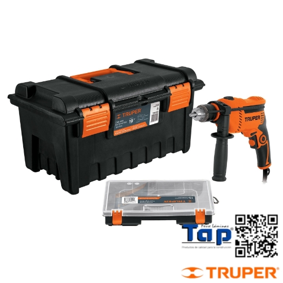 Imagen de ROTOMARTILLO 013 1/2"  650 W CAJA P HTA Y ORGANIZADOR