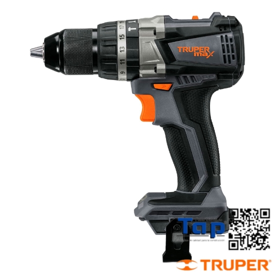 Imagen de ROTOMARTILLO INALAMBRICO 013 1/2" 20V TRUPER MAX SIN BATERIA
