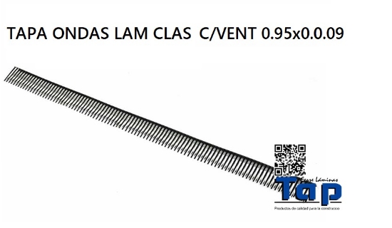 Imagen de TAPA ONDAS LAM CLAS C/ VENT 0.95x0.09