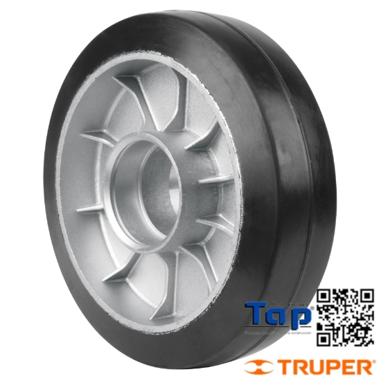 Imagen de RUEDAS P PATIN TRASPALETA 2 TON PU-2HU 2 pzas TRUPER