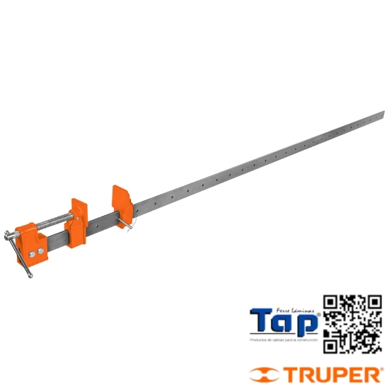 Imagen de SARGENTO 1800 72" SOLERA ACERO TRUPER