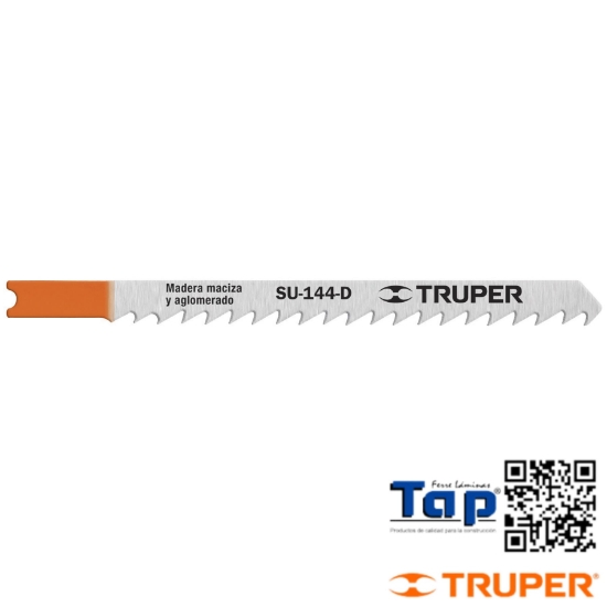 Imagen de SEGUETAS  6 DPP ZANCO "U" CORTE RECTO MAD BLISTER C 5 B