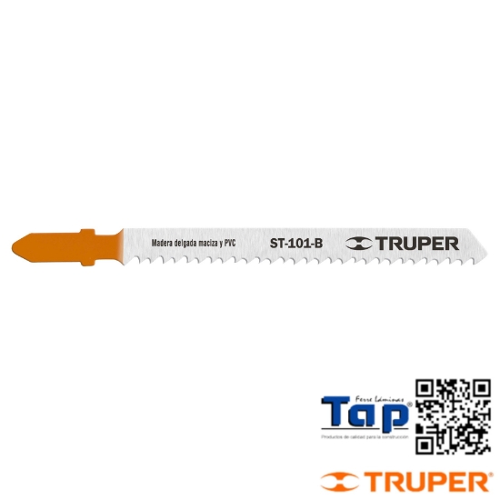 Imagen de SEGUETAS 10 DPP ZANCO "T" CORTE RECTO MAD BLISTER C 5
