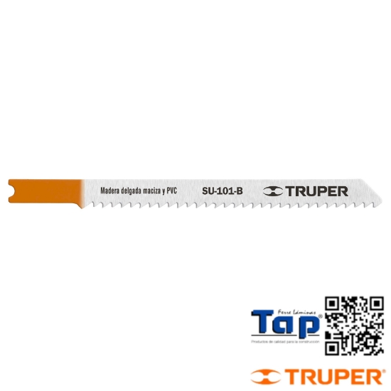 Imagen de SEGUETAS 10 DPP ZANCO "U" CORTE RECTO MAD BLISTER C 5
