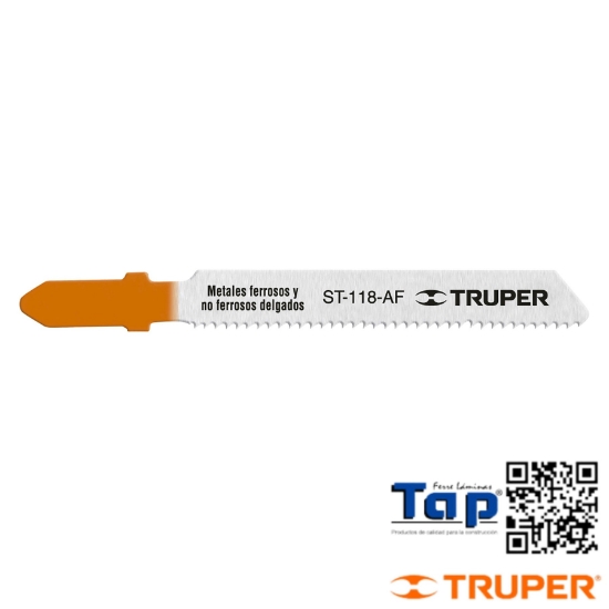 Imagen de SEGUETAS 18 DPP ZANCO "T" CORTE RECTO METAL BLISTER C 5