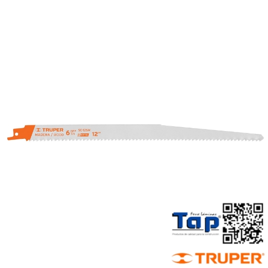 Imagen de SEGUETAS SIERRA SABLE 300 12"  6 DPP P MAD BLISTER C 2