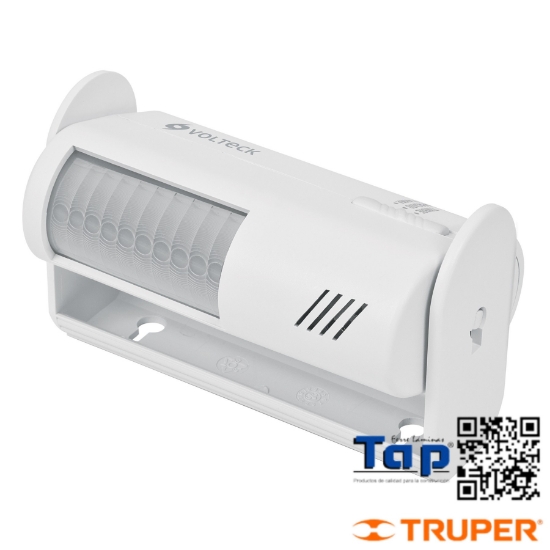 Imagen de SENSOR MOVIMIENTO C ALARMA Y TIMBRE VOLTECK
