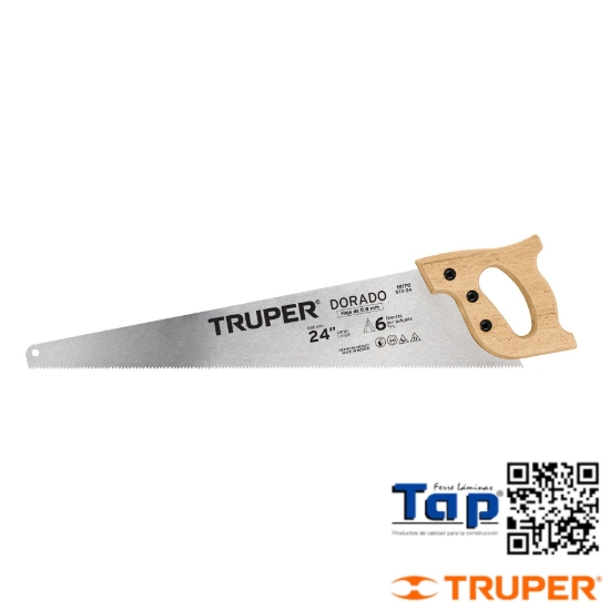 Imagen de SERRUCHO 600 24" DORADO 6 DPP TRUPER