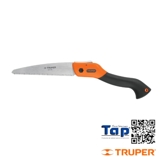 Imagen de SERRUCHO PLEGABLE 175 7" HOJA RECTA 11 DPP MANGO PCO,TRUPER