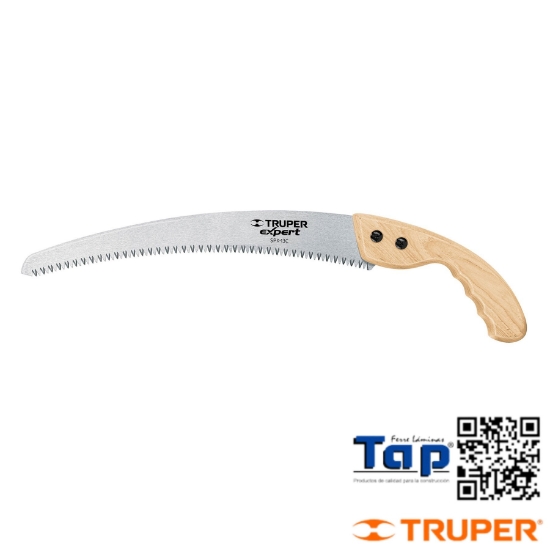 Imagen de SERRUCHO PODA 325 13" HOJA CURVA 7 DPP TRUPER EXPERT