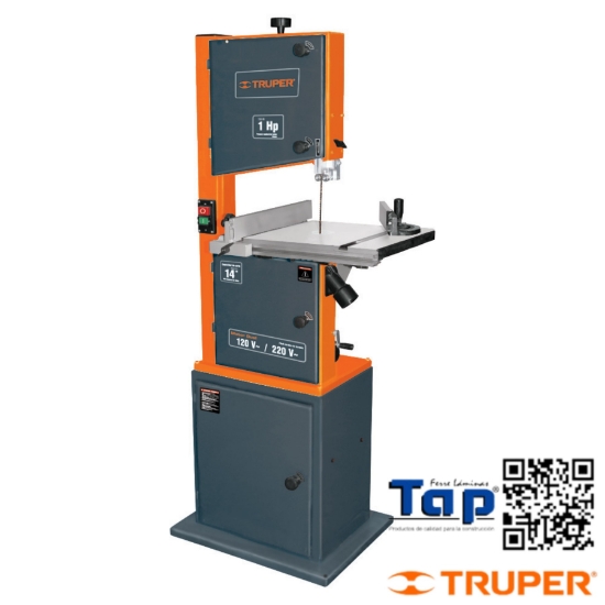 Imagen de SIERRA CINTA 350 14" 750 W (1 HP) TRUPER
