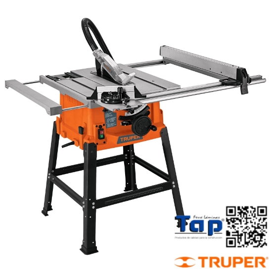 Imagen de SIERRA MESA 250 10" 1900 W (2-1/2 HP) C BASE TRUPER