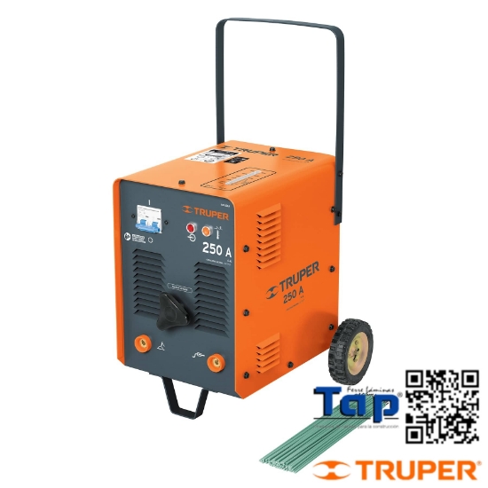 Imagen de SOLDADORA ARCO ELECTRICO CORRIENTE ALTERNA 210A TRUPER