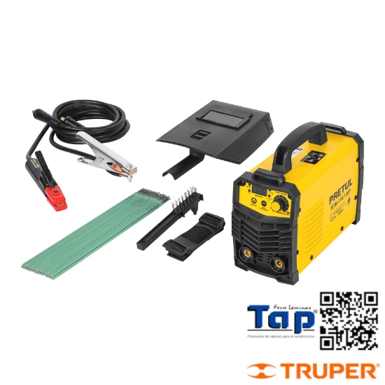 Imagen de SOLDADORA INVERSORA 130A BI-VOLTAJE 127/220V PRETUL