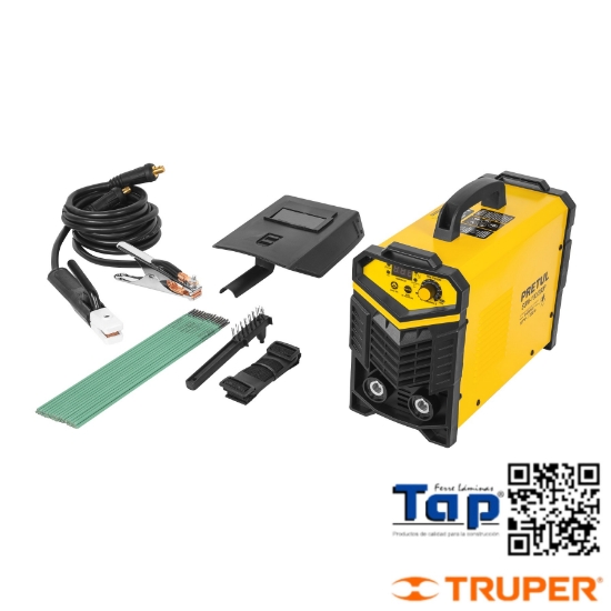 Imagen de SOLDADORA INVERSORA BI-VOLTAJE 200 A 127 V/220 V PRETUL