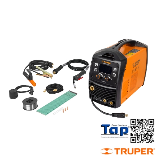 Imagen de SOLDADORA MULTIPROCESO 200 A TRUPER EXPERT
