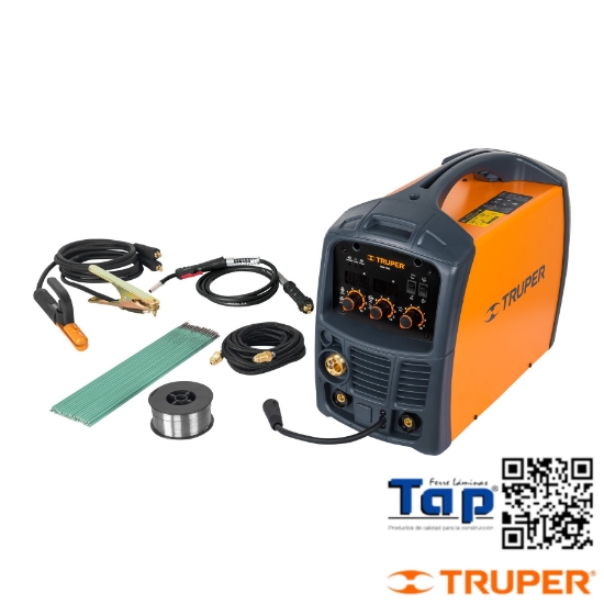 Imagen de SOLDADORA P MICROALAMBRE Y ELECTRODO 130 A TRUPER