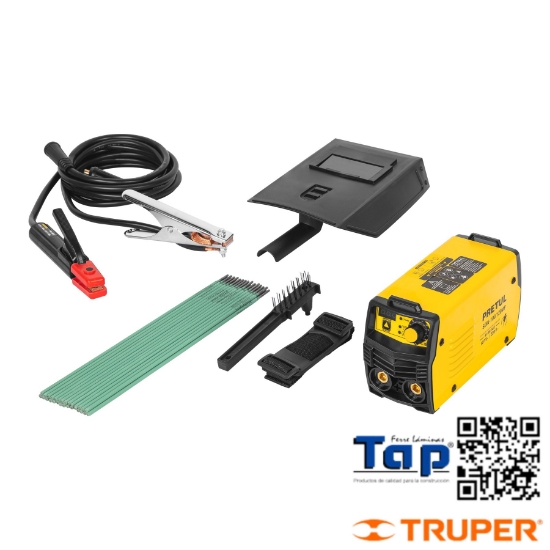 Imagen de SOLDADORA MINI INVERSORA BI-VOLTAJE 120 A 127/220V PRETUL