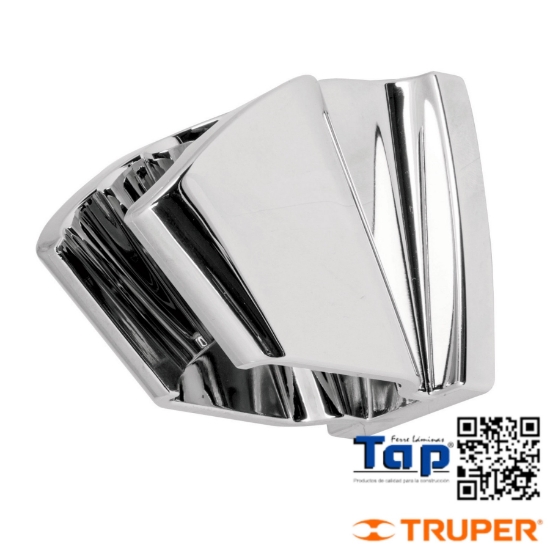Imagen de SOPORTE A PARED CROMO FOSET