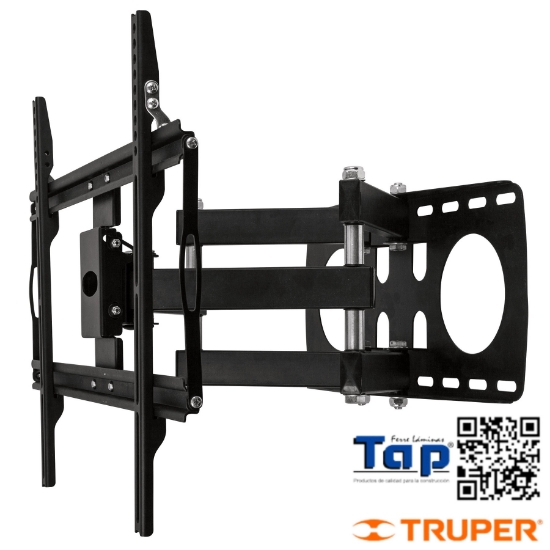 Imagen de SOPORTE P PANTALLAS 26" A 65" MOV. ANGULAR Y ARTICULADO