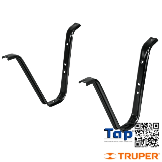 Imagen de SOPORTES CAL 15 P CARRETILLAS TRUPER JGO 2