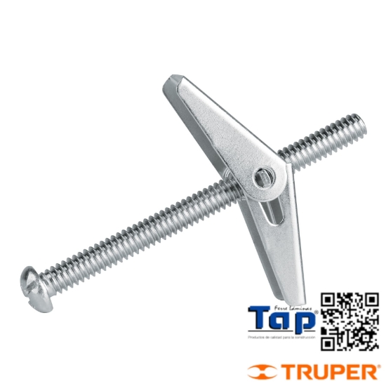 Imagen de SUJETADORES T MARIPOSA 006 1/4"X075 3" FIERO BOL 4