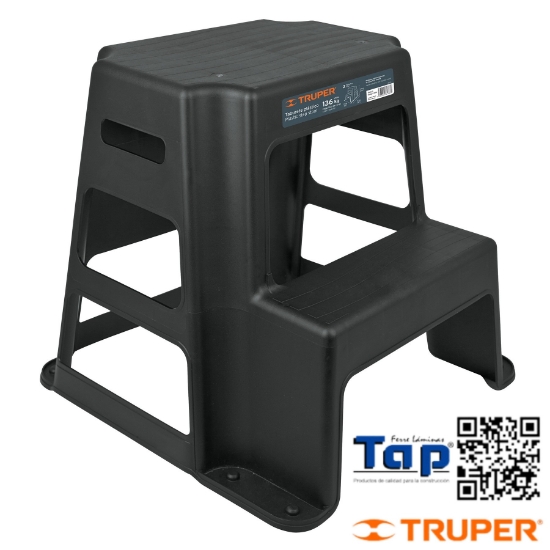 Imagen de TABURETE 2 PELDAÑOS TRUPER