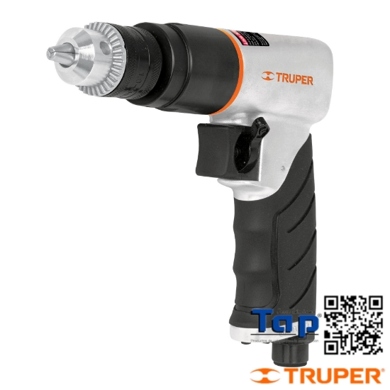 Imagen de TALADRO NEUMATICO REVERSIBLE 009 3/8" TRUPER