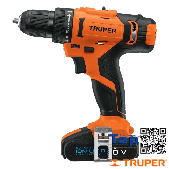 Imagen de TALADRO NEUMATICO REVERSIBLE 013 1/2" TRUPER