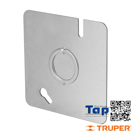 Imagen de TAPA 075 3"X075 3" P CAJA CUA REFORZADA VOLTECK