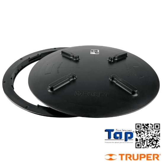 Imagen de TAPA 450 18" C ARILLO P TINACO FOSET