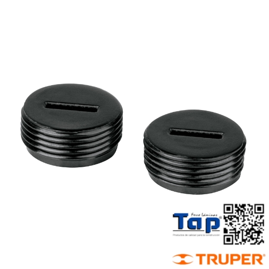 Imagen de TAPA PORTA CARBON REP P LIBA-4X24N3 TRUPER