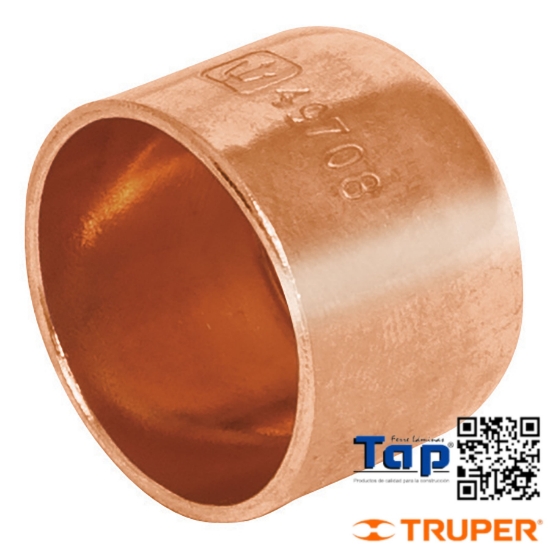 Imagen de TAPON CAPA COBRE 019 3/4" FOSET