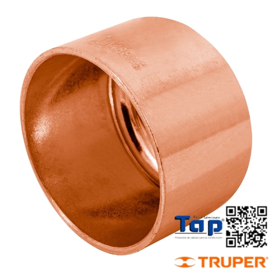 Imagen de TAPON CAPA COBRE 038 1-1/2" FOSET