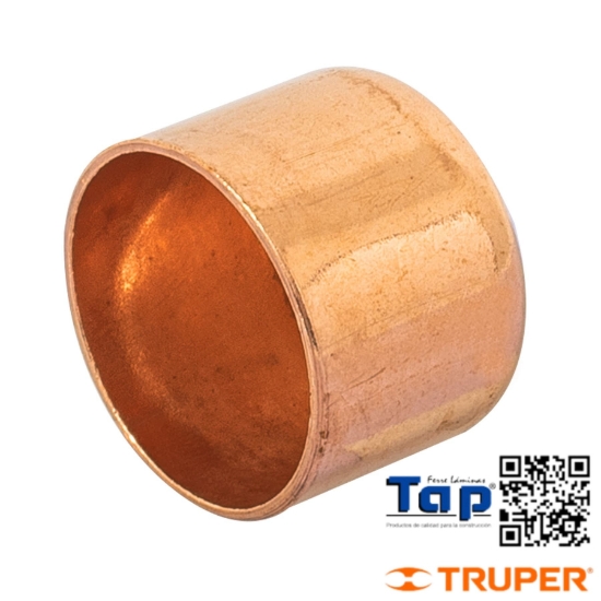 Imagen de TAPON CAPA COBRE DE 013 1/2" FOSET