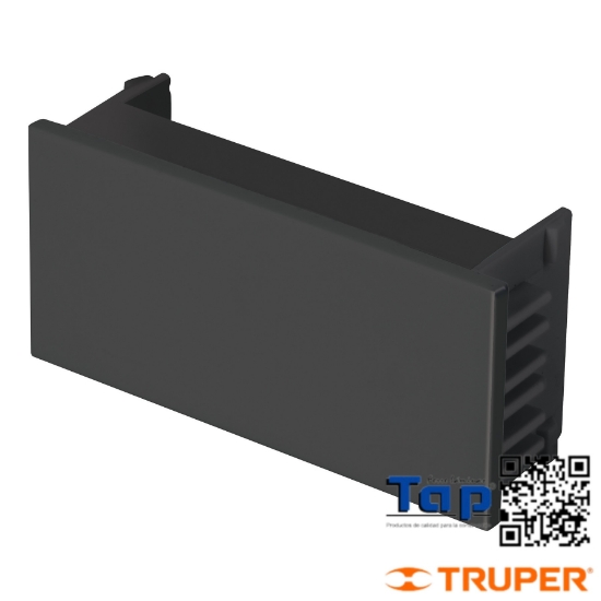 Imagen de TAPON CIEGO 1 MOD LINEA ESPAÑOLA COLOR NEGRO VOLTECK