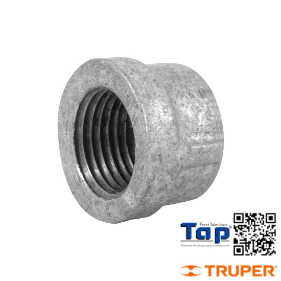Imagen de TAPON HEMBRA 013 1/2" ACERO GALVANIZADO FOSET